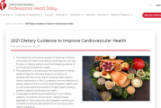 【科普营养】美国心脏协会发布：改善心血管健康的饮食指南！10条建议如下
